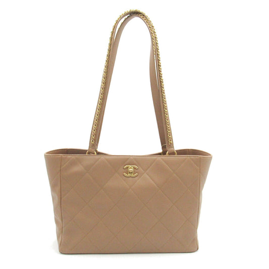Chanel Leather Shoulder Tote Bag AS3508