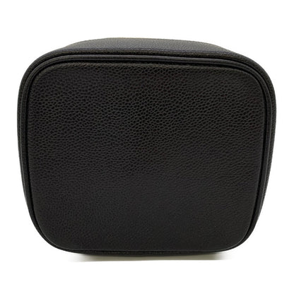 Chanel Caviar Skin Vanity Handbag Black
