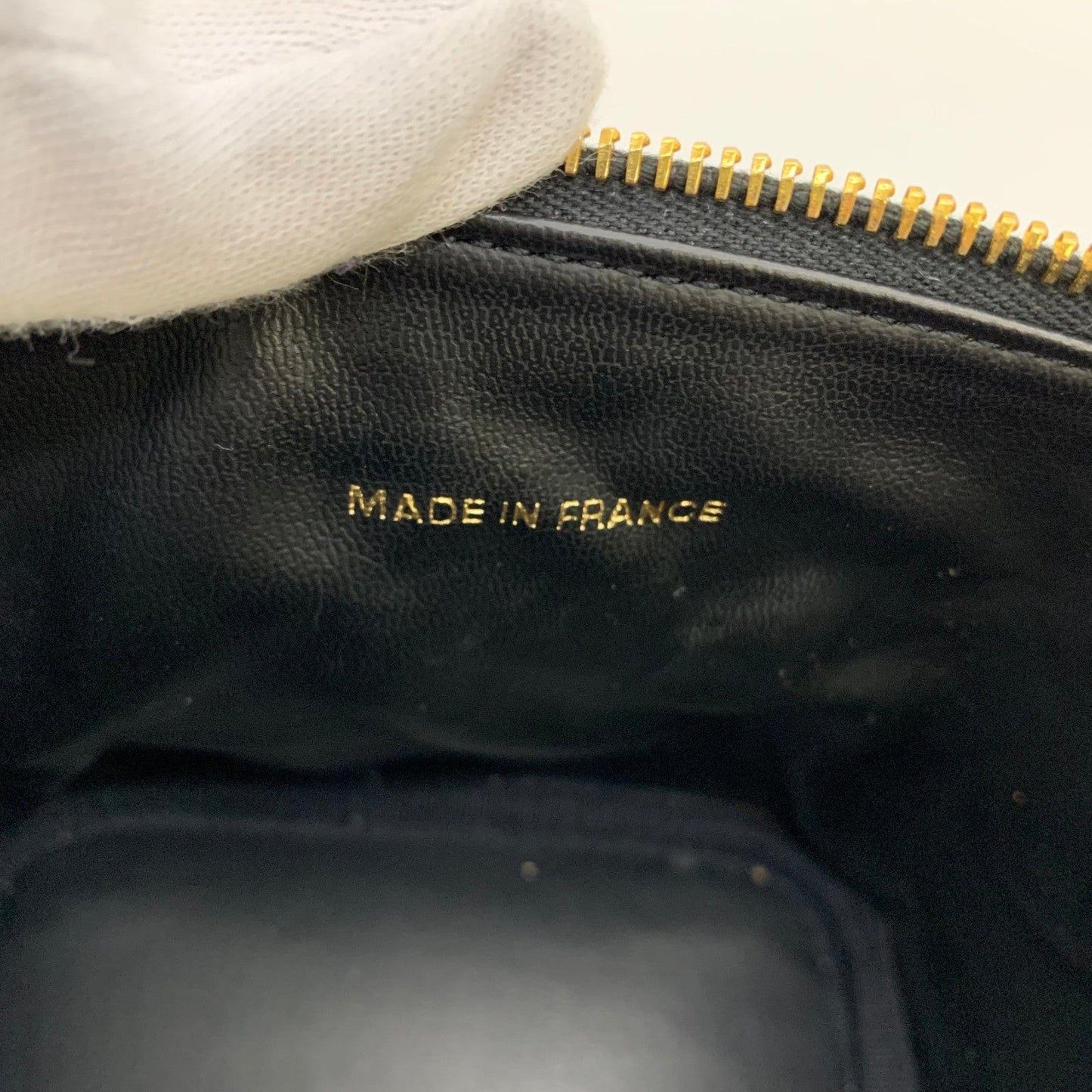 Chanel Caviar Skin Vanity Handbag Black