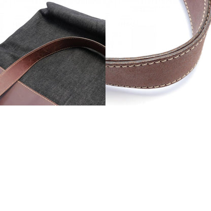 Chanel Coco Mark Denim Leather Tote Bag