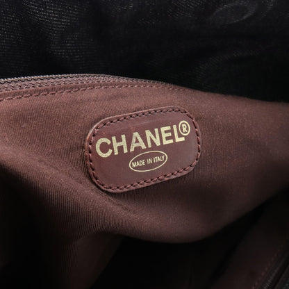 Chanel Coco Mark Denim Leather Tote Bag