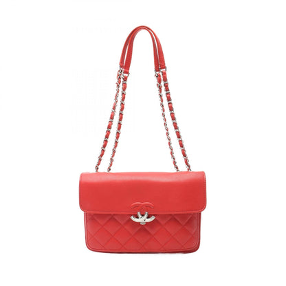 Chanel Matelasse Half Coco Leather Shoulder Bag