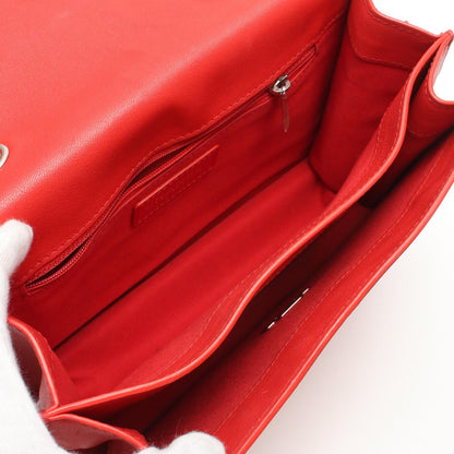 Chanel Matelasse Half Coco Leather Shoulder Bag