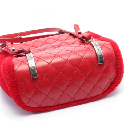 Chanel Shearling Mountain Backpack Natural Material Backpack in New Condition