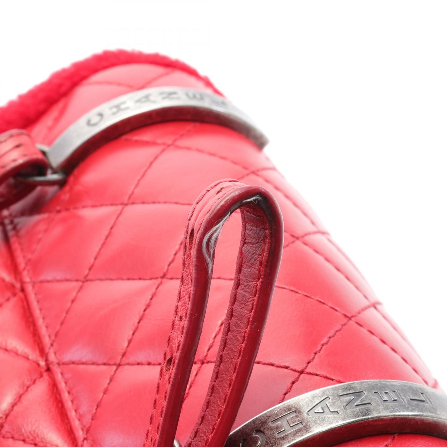Chanel Shearling Mountain Backpack Natural Material Backpack in New Condition