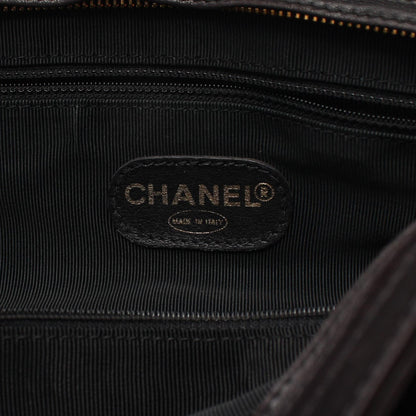 Chanel Leather Chain Tote Bag Leather Tote Bag in New Condition