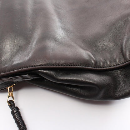 Chanel Leather Chain Tote Bag Leather Tote Bag in New Condition