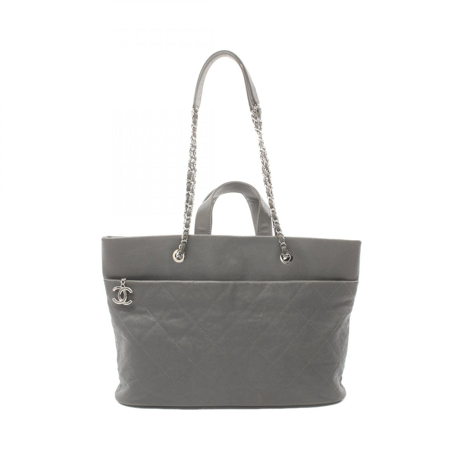 Chanel Caviar Matelasse Tote Bag Leather Tote Bag 20339830 in New Condition