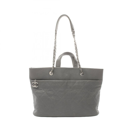 Chanel Caviar Matelasse Tote Bag Leather Tote Bag 20339830 in New Condition