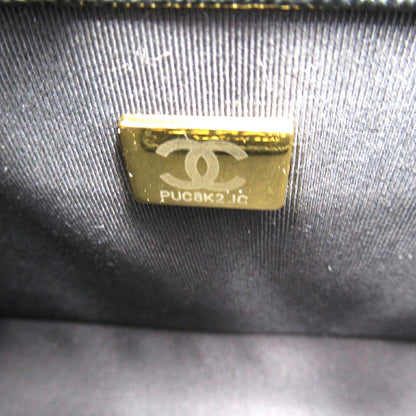 Chanel Boy Chain Shoulder Bag Black Caviar