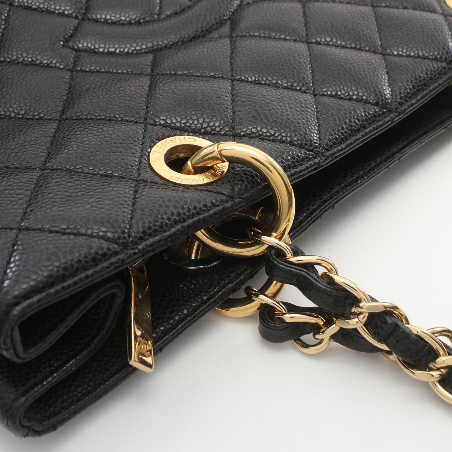 Chanel Caviar Skin Matelasse GST Tote Bag