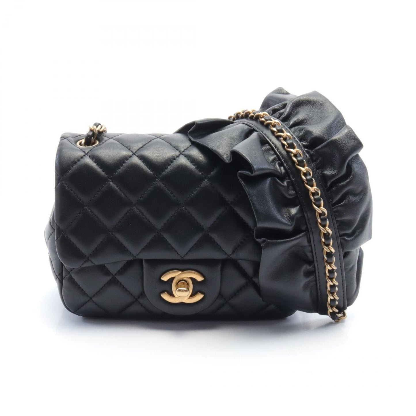 Chanel Mini Matelasse Lambskin Shoulder Bag