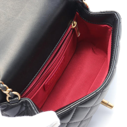 Chanel Mini Matelasse Lambskin Shoulder Bag