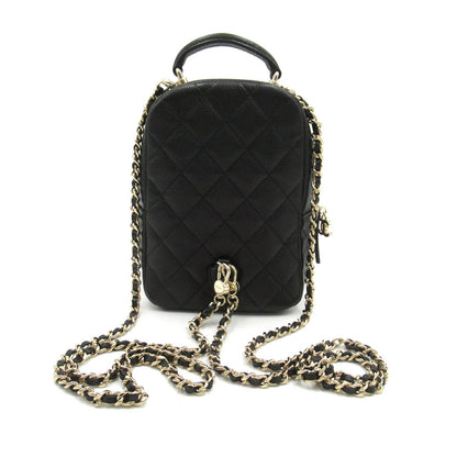 Chanel Matelasse Caviar Skin Backpack Black