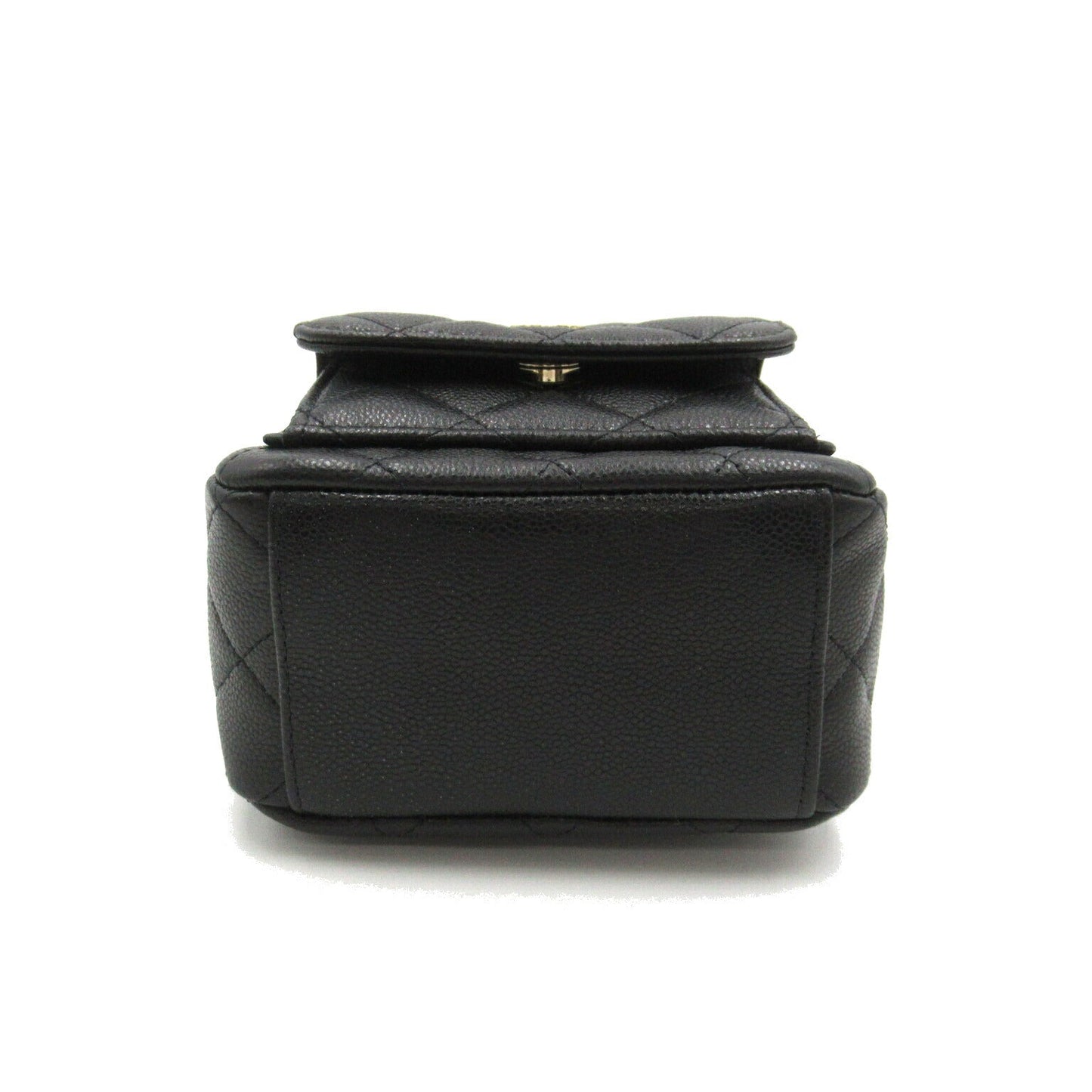Chanel Matelasse Caviar Skin Backpack Black