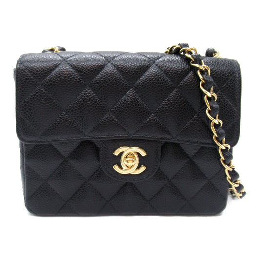 Chanel Mini Matelasse Caviar Skin Shoulder Bag