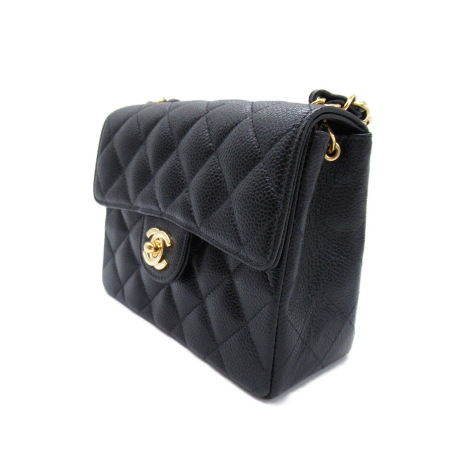 Chanel Mini Matelasse Caviar Skin Shoulder Bag