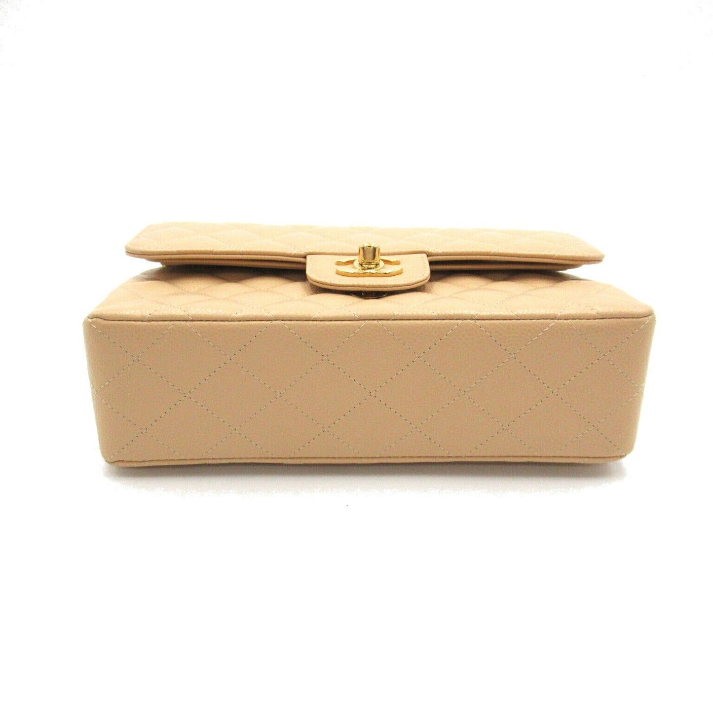 Chanel Caviar Skin Double Flap Shoulder Bag