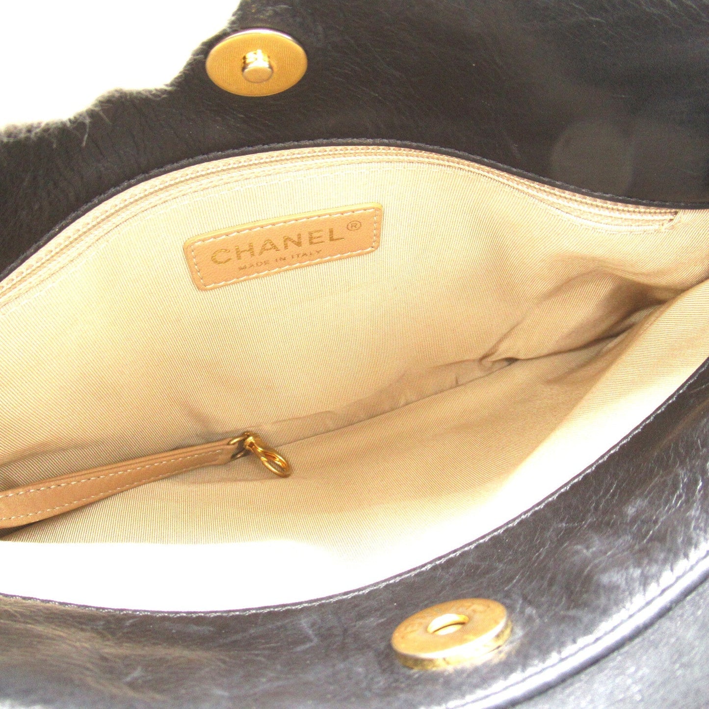 Chanel CC Quilted Leather Zip Tote Leather Tote Bag in New Condition