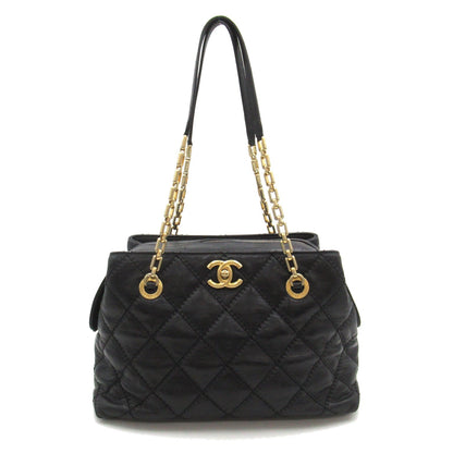 Chanel CC Quilted Leather Zip Tote Leather Tote Bag in New Condition