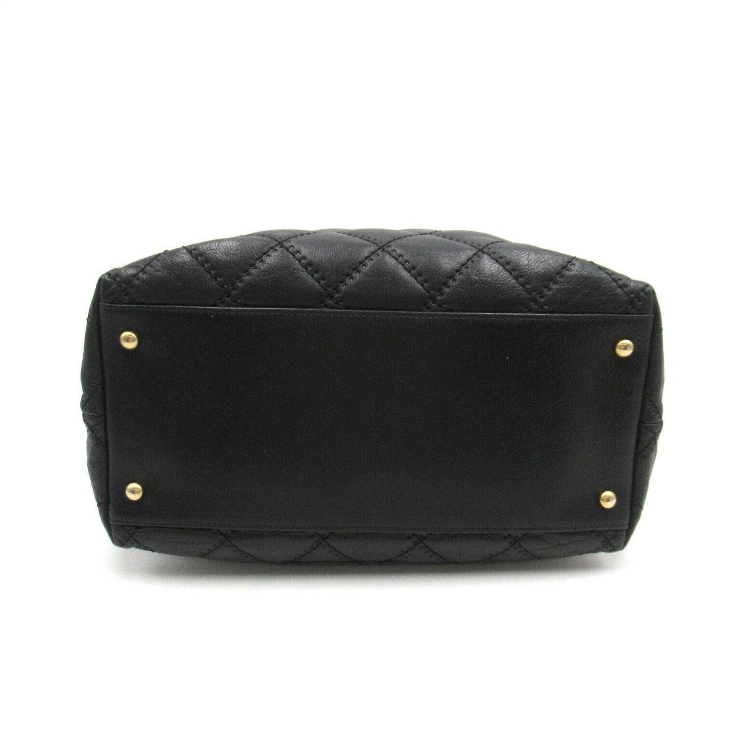 Chanel Leather Chain Tote Bag