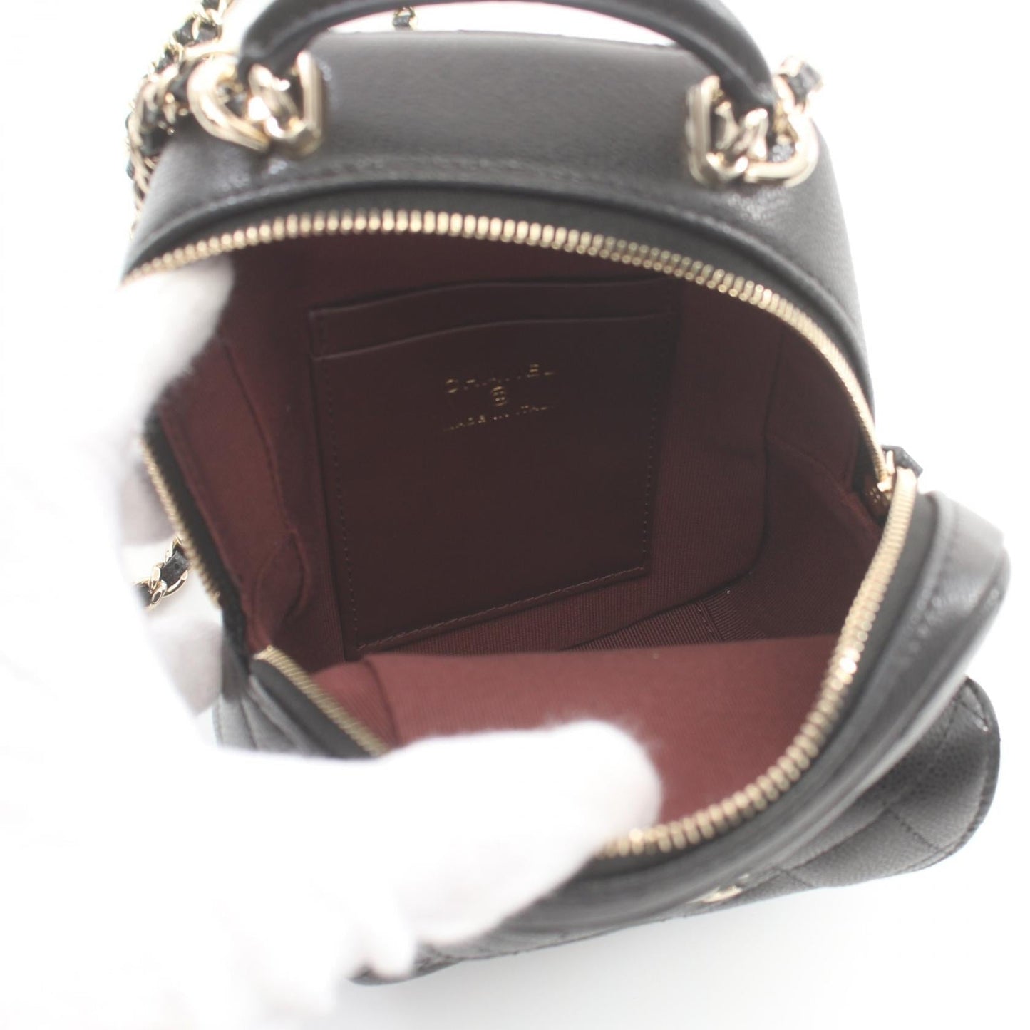 Chanel Caviar Skin Matelasse Backpack