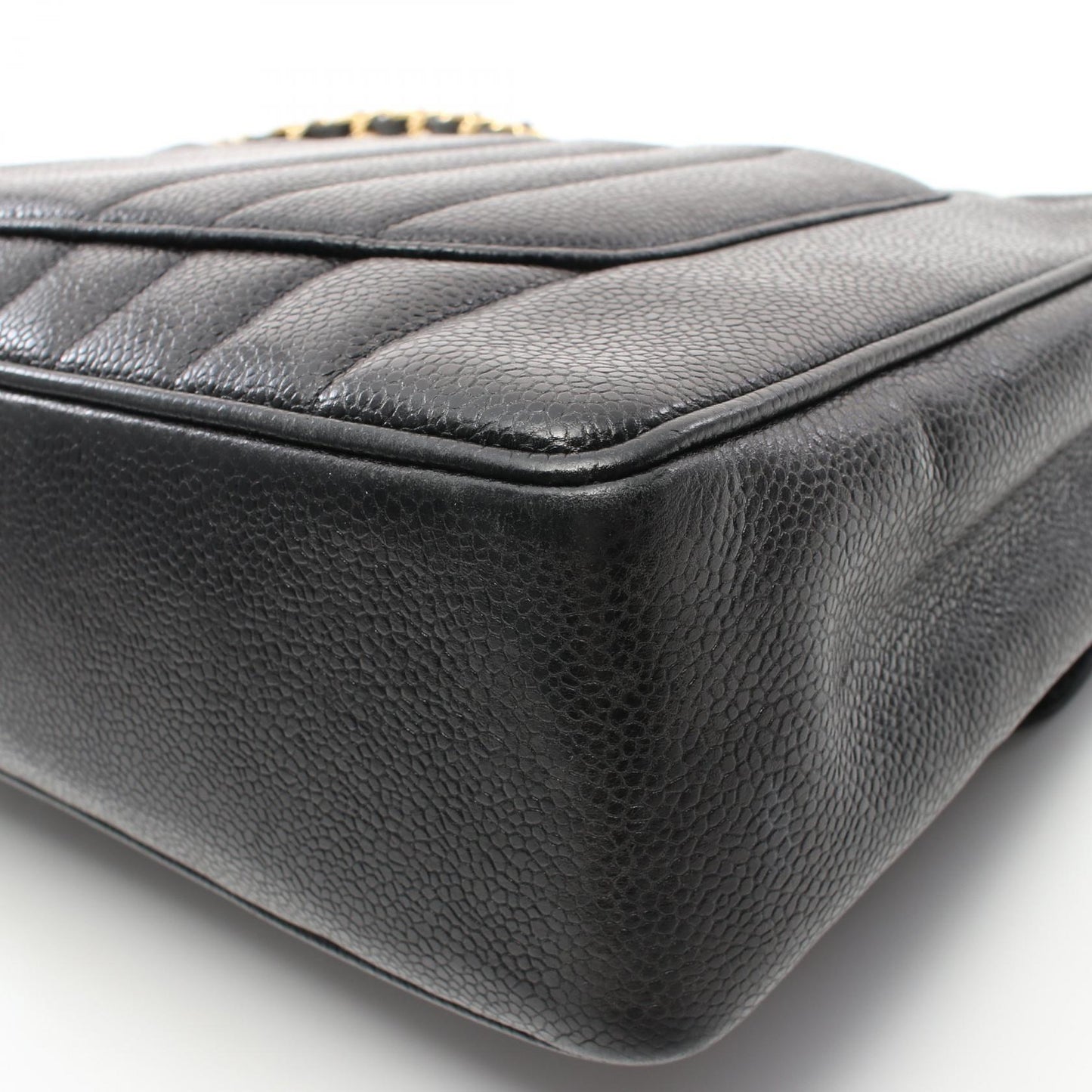 Chanel Caviar Mademoiselle Flap Shoulder Bag
