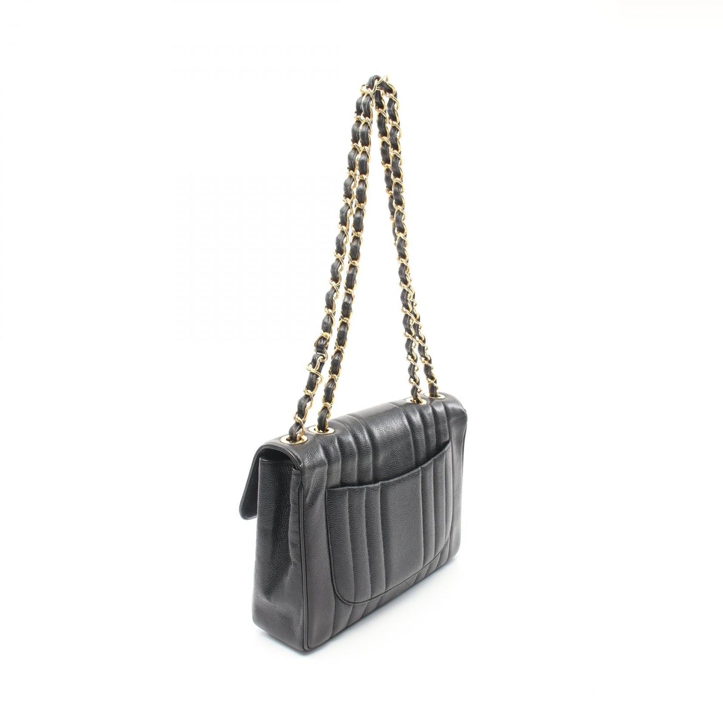 Chanel Caviar Mademoiselle Flap Shoulder Bag