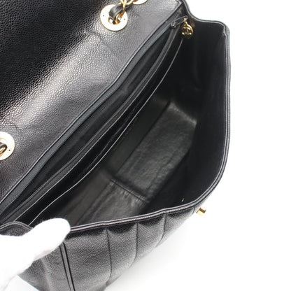 Chanel Caviar Mademoiselle Flap Shoulder Bag