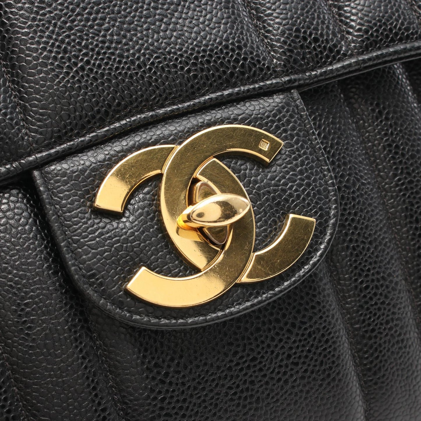 Chanel Caviar Mademoiselle Flap Shoulder Bag