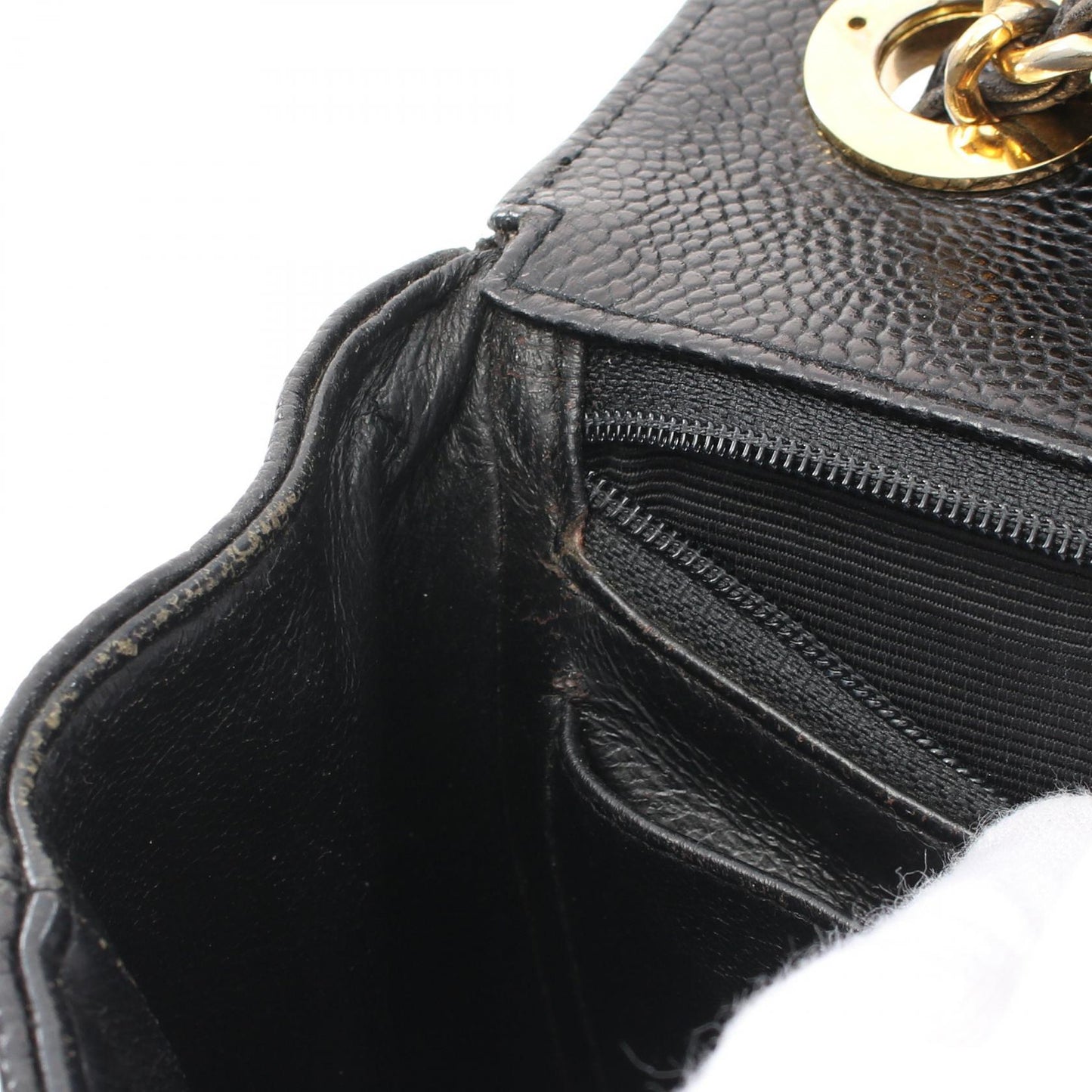 Chanel Caviar Mademoiselle Flap Shoulder Bag
