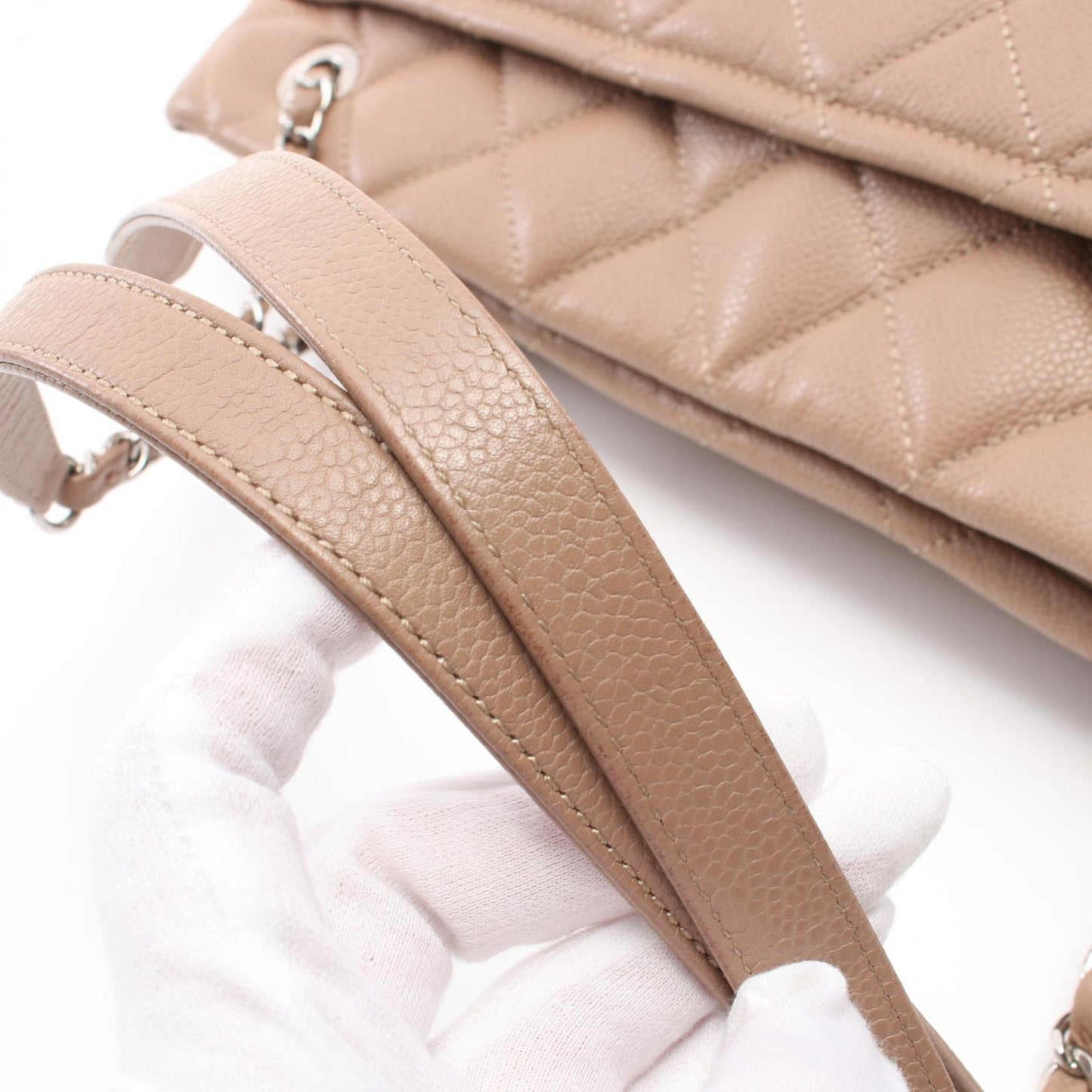 Chanel CC Matelasse Chain Tote Leather Tote Bag A67292 in New Condition