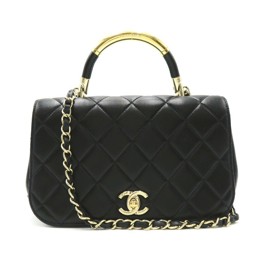 Chanel Matelasse Lambskin 2way Shoulder Bag