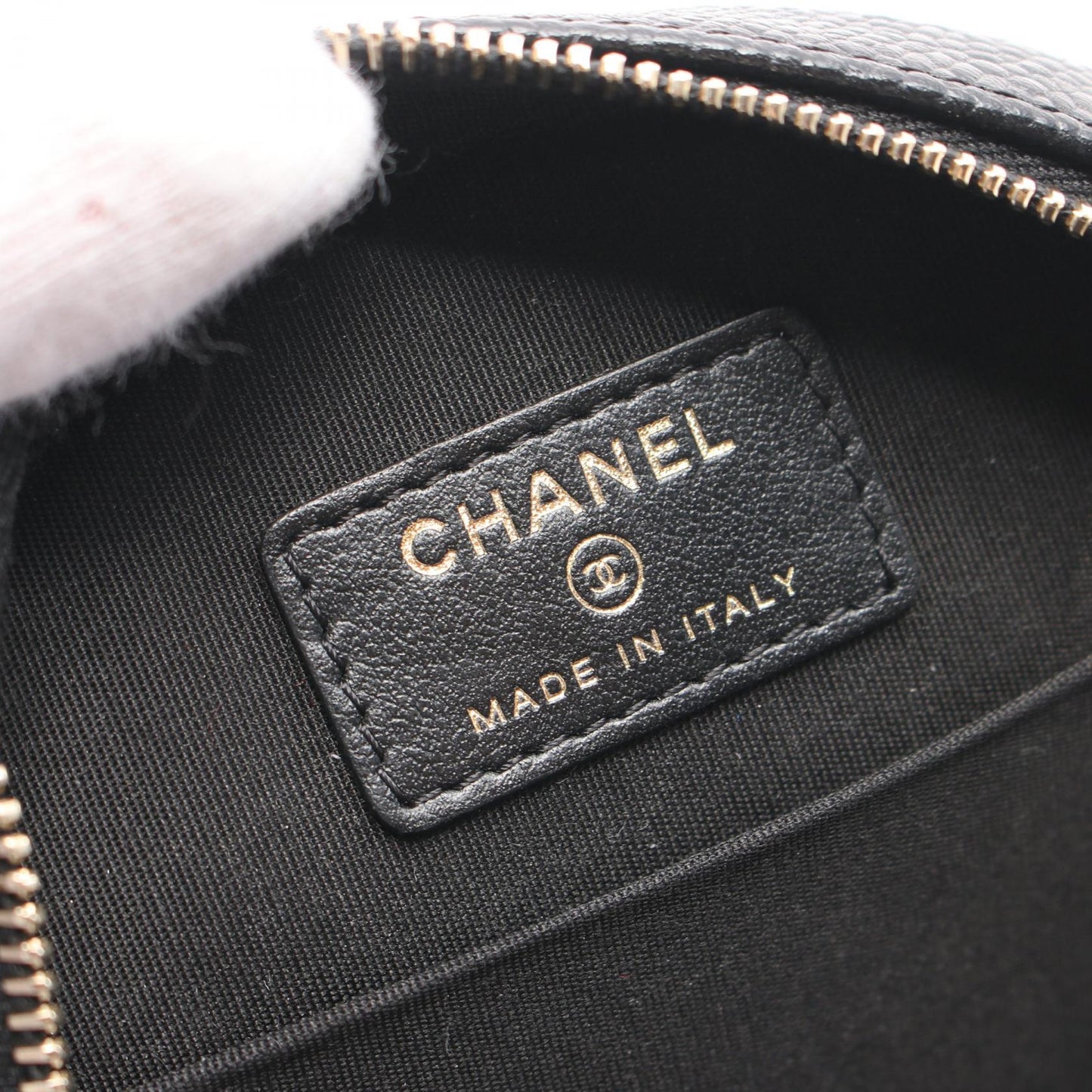 Chanel Caviar Skin CC Filigree Shoulder Bag