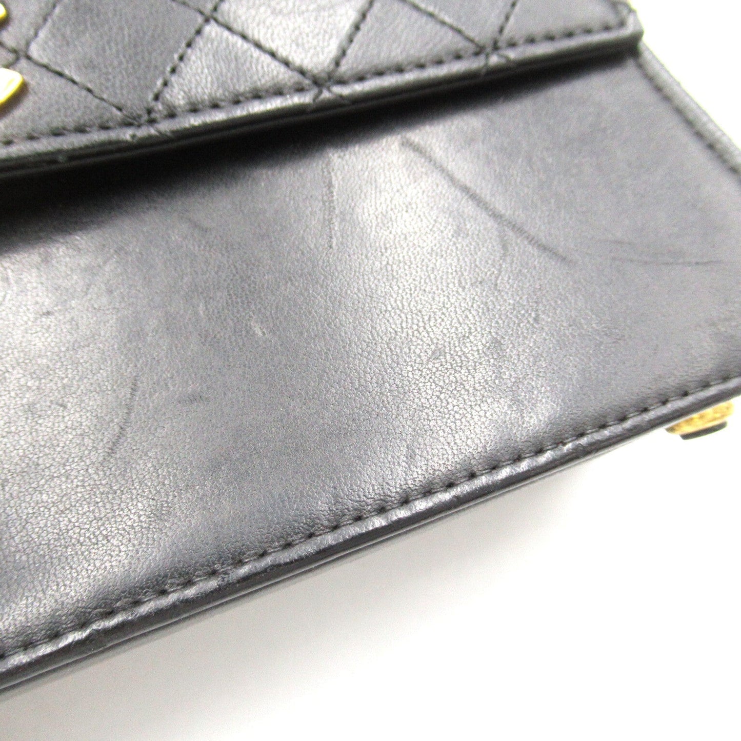 Chanel CC Chain Shoulder Bag Leather Shoulder Bag 1819001 in New Condition