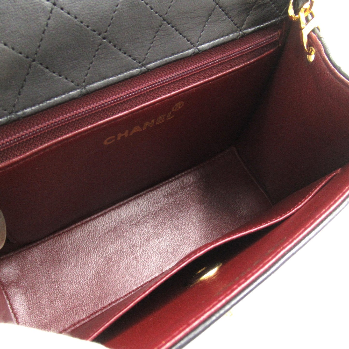 Chanel CC Chain Shoulder Bag Leather Shoulder Bag 1819001 in New Condition