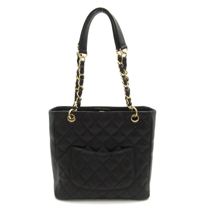 Chanel PST Chain Tote Leather Tote Bag A50994 in Great Condition