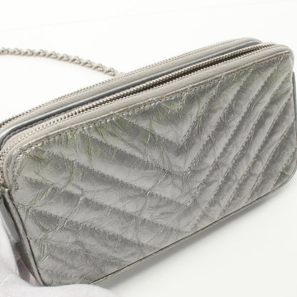 Chanel Chevron Leather Shoulder Bag A82527