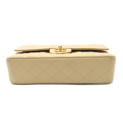 Chanel Caviar Skin Double Flap Shoulder Bag