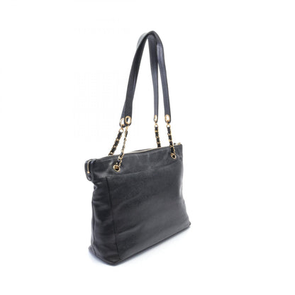 Chanel Caviar Skin Tote Bag Black