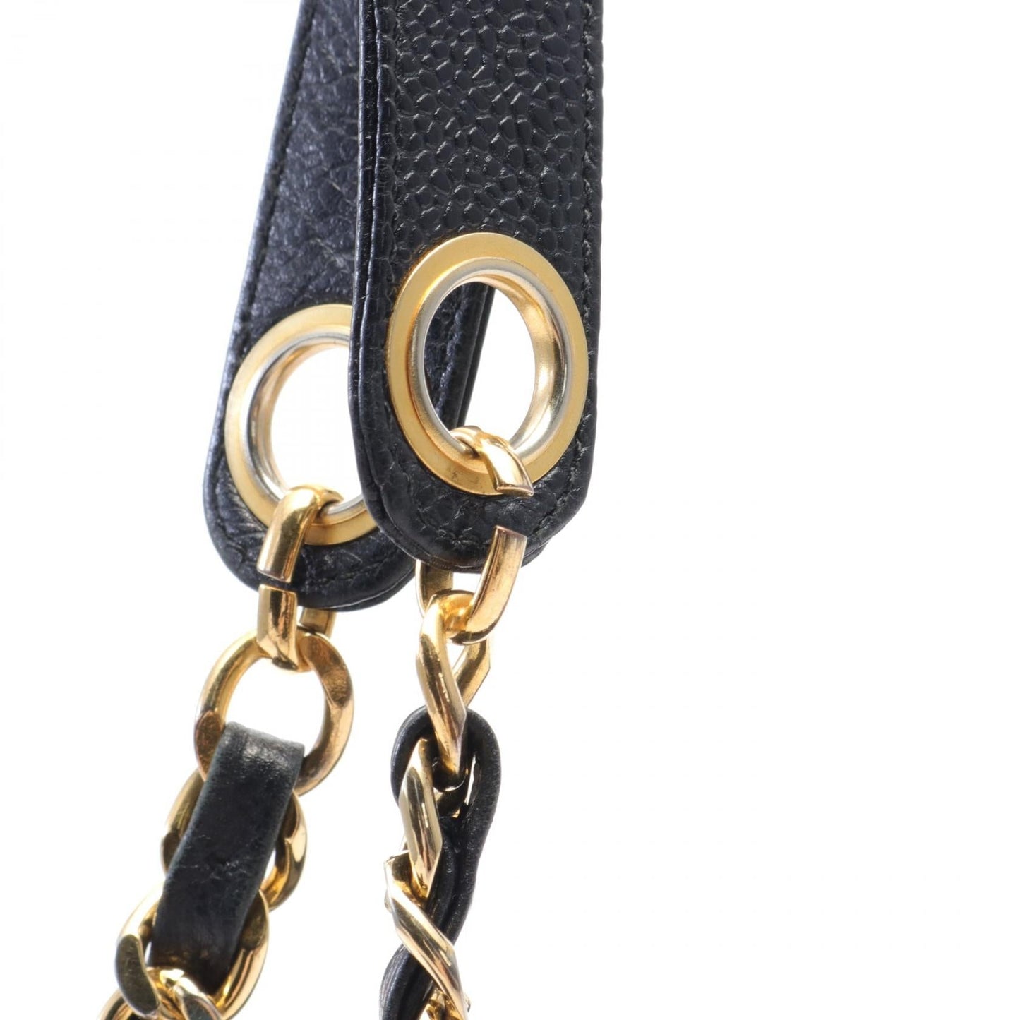 Chanel Caviar Skin Tote Bag Black