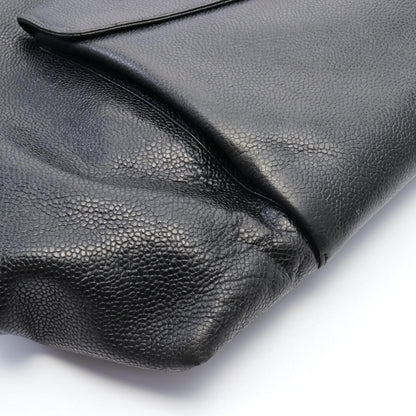 Chanel Caviar Skin Tote Bag Black