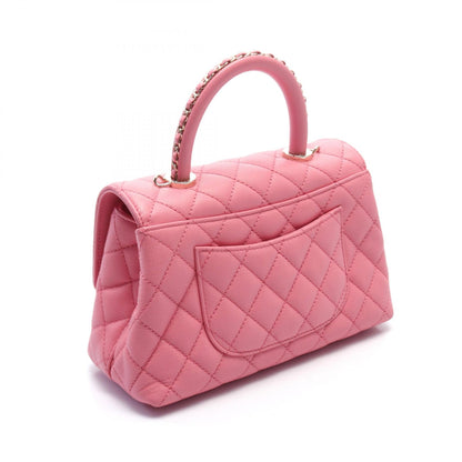 Chanel Caviar Coco Handle Flap Handbag A92990