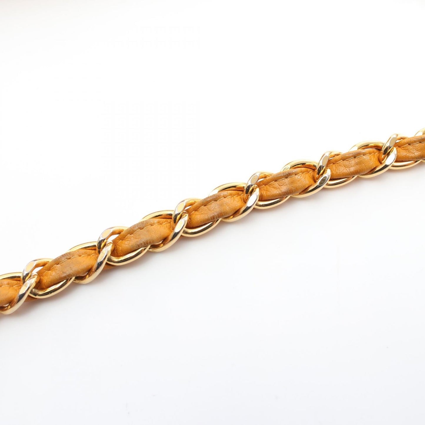 Chanel Caviar Skin Matelasse Shoulder Bag Yellow