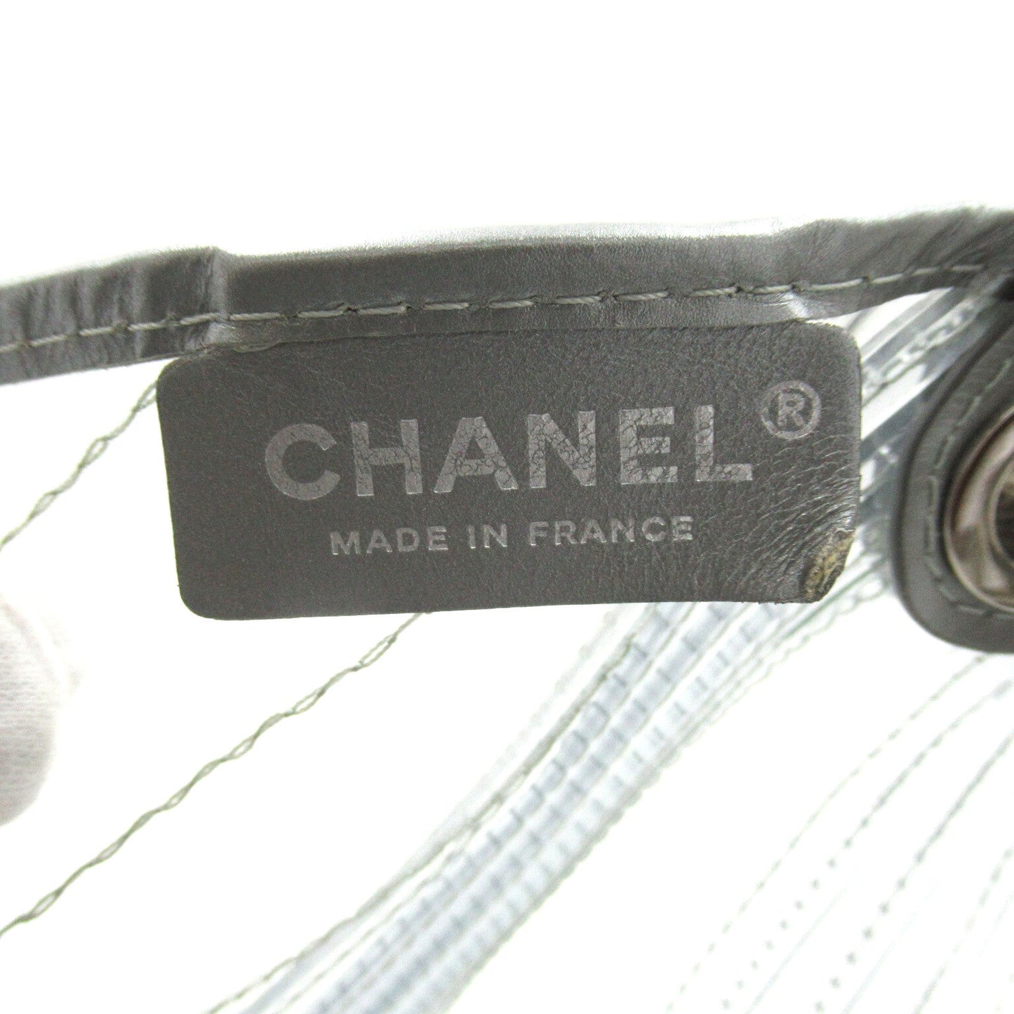 Chanel Transparent Hobo Chain Shoulder Bag Plastic Shoulder Bag 25736018 in Great Condition