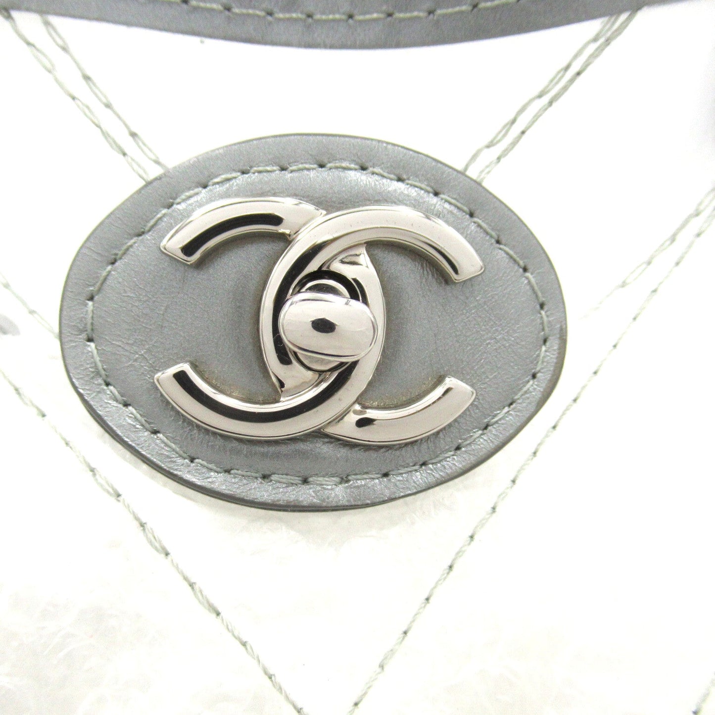 Chanel Transparent Hobo Chain Shoulder Bag Plastic Shoulder Bag 25736018 in Great Condition