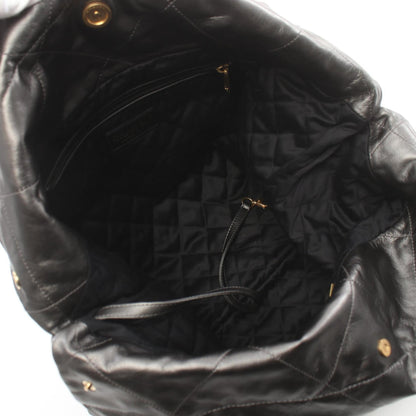 Chanel Leather Tote Bag Gray