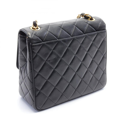 Chanel Matelasse Lambskin Shoulder Bag Black