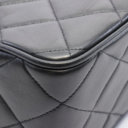 Chanel Matelasse Lambskin Shoulder Bag Black