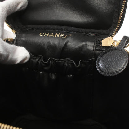 Chanel Vanity Bag Leather Vanity Bag A01998 in New Condition